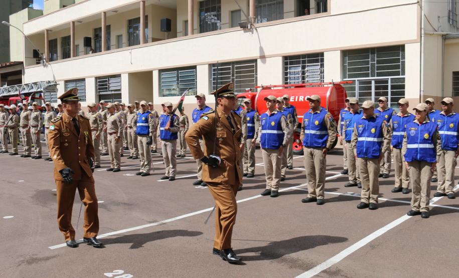 Coronel Prestes assume o comando do Corpo de Bombeiros do Paraná