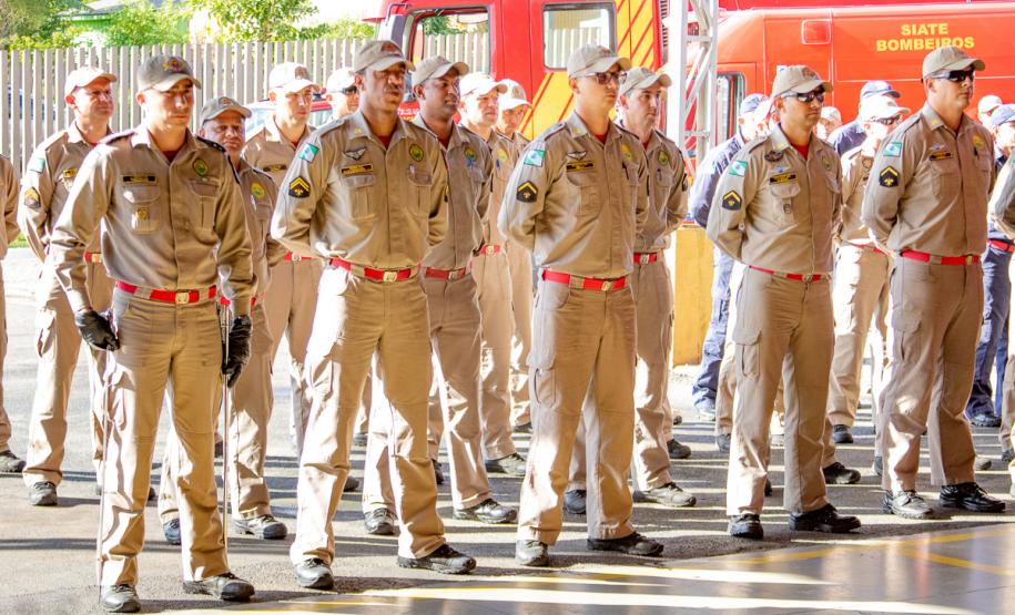 Passagem de Comando do Corpo de Bombeiros de Colombo