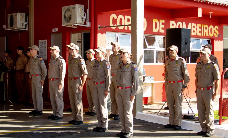 Passagem de Comando do Corpo de Bombeiros de Colombo