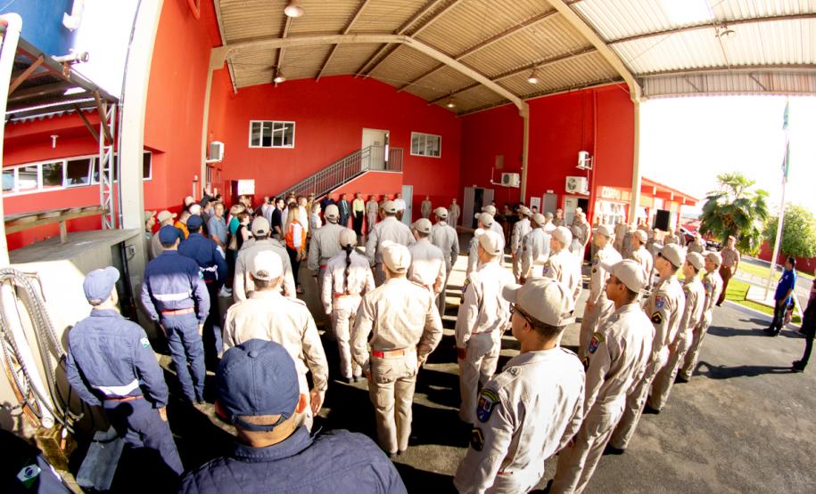 Passagem de Comando do Corpo de Bombeiros de Colombo