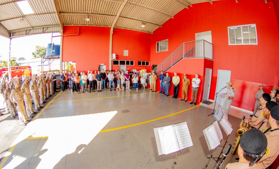 Passagem de Comando do Corpo de Bombeiros de Colombo