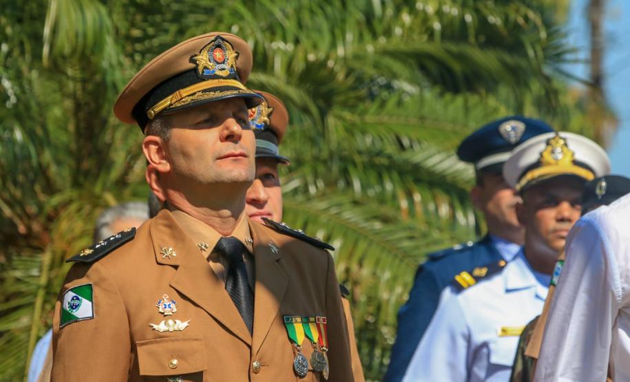 Major QOBM Schinda, Comandante do 9º GB.