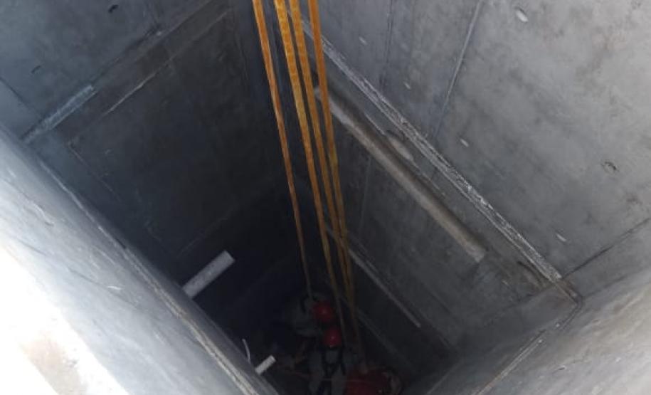 7GB SIMULADO DE ACIDENTE EM CONSTRUÇÃO CIVIL