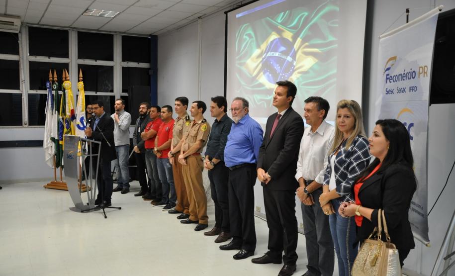 Aula Inaugural do Bombeiro Mirim de Apucarana