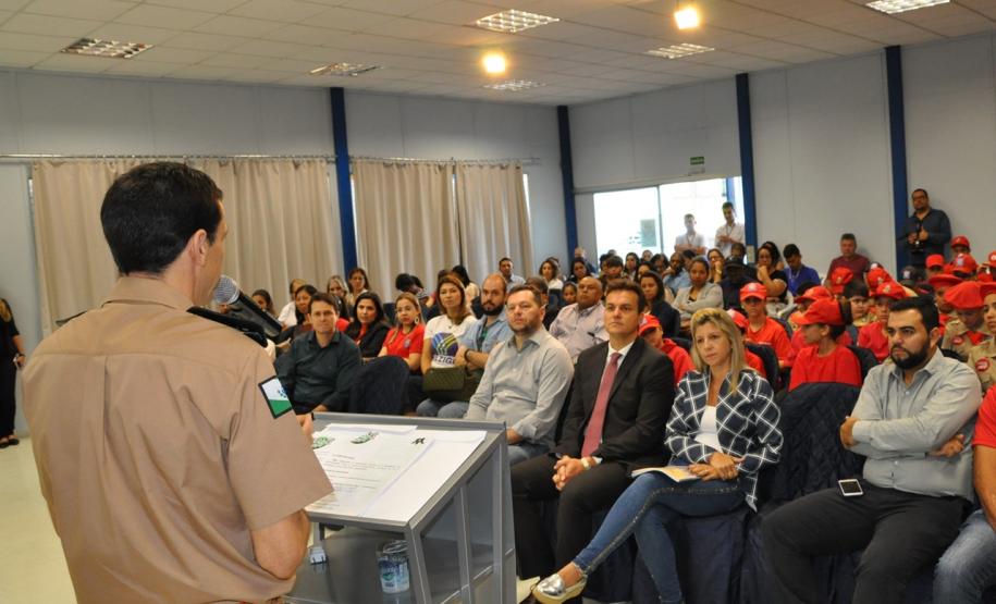 Aula Inaugural do Bombeiro Mirim de Apucarana