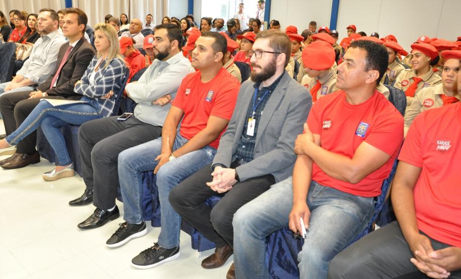 Aula Inaugural do Bombeiro Mirim de Apucarana
