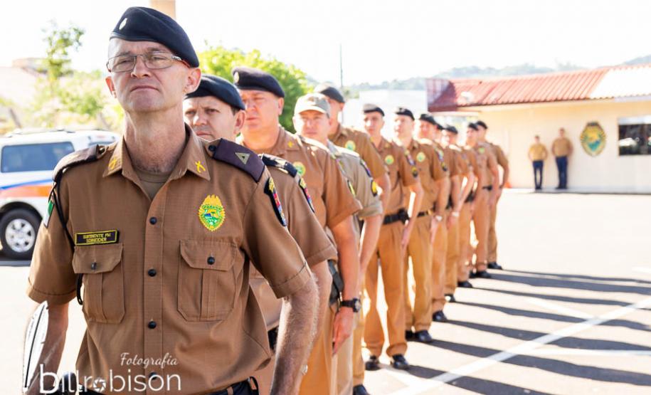 Efetivo dos agraciados