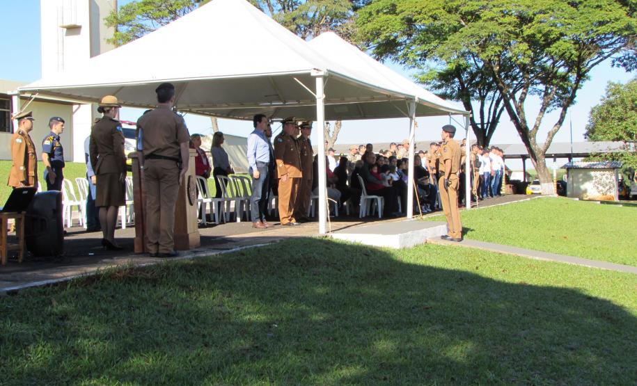 Solenidade alusiva ao Patrono da PMPR.
