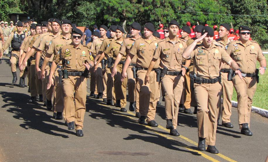 Solenidade alusiva ao Patrono da PMPR.