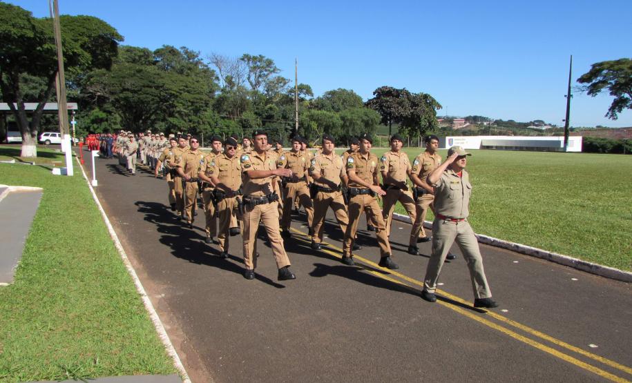 Solenidade alusiva ao Patrono da PMPR.