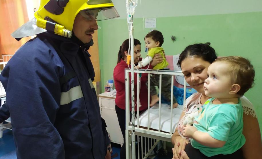 Visita ao Hospital Materno Infantil - 11º GB.