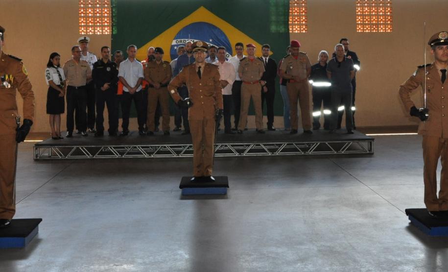 Entrega de comando do Corpo de Bombeiros de Arapongas
