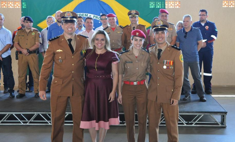 Entrega de comando do Corpo de Bombeiros de Arapongas