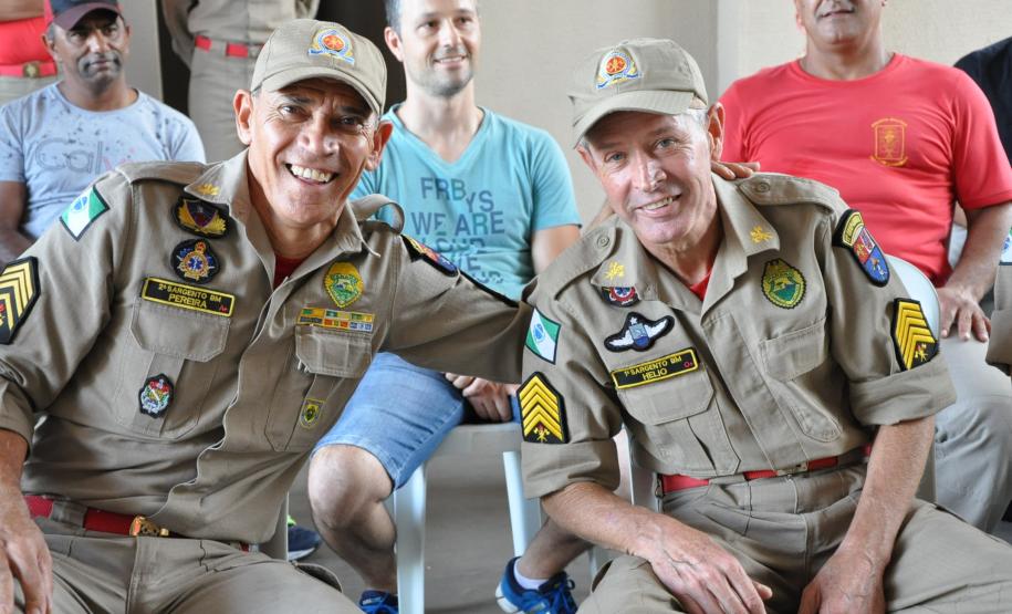 Passagem à RR - Sgt. Helio e Sgt. Pereira