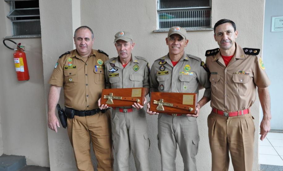 Passagem à RR - Sgt. Helio e Sgt. Pereira