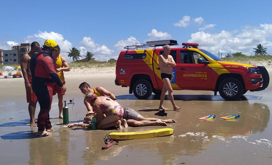 Imagem de Salvamento em Pontal do Paraná - Por Wagner Adriano Silva