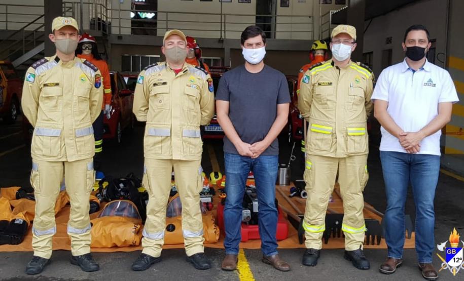 Inspeção do 3º Comando Regional de Bombeiros