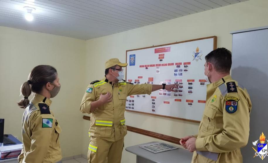 Inspeção do 3º Comando Regional de Bombeiros