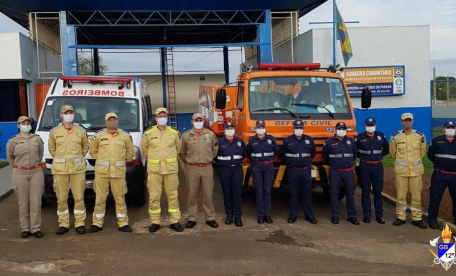 Inspeção do 3º Comando Regional de Bombeiros