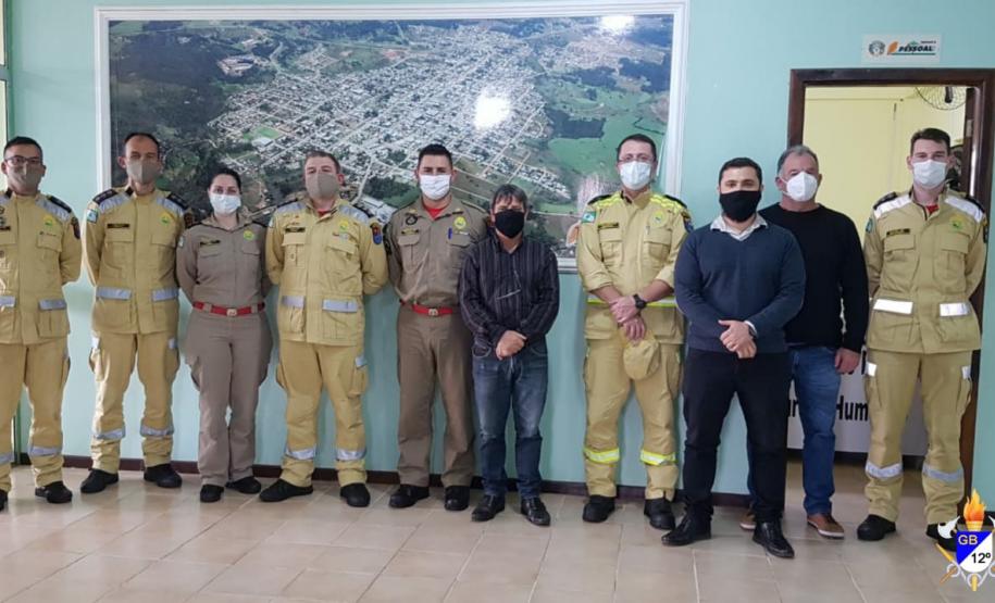 Inspeção do 3º Comando Regional de Bombeiros