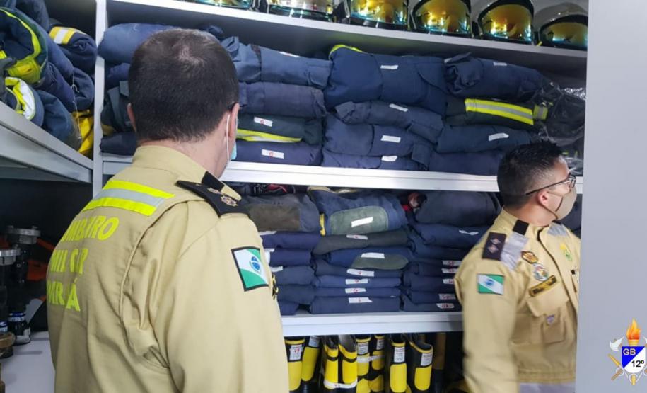 Inspeção do 3º Comando Regional de Bombeiros