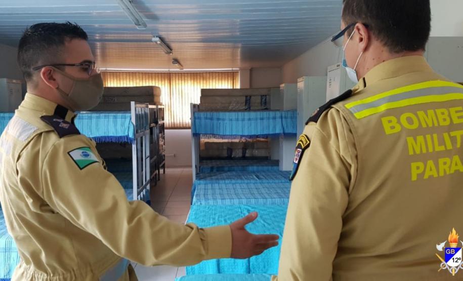 Inspeção do 3º Comando Regional de Bombeiros