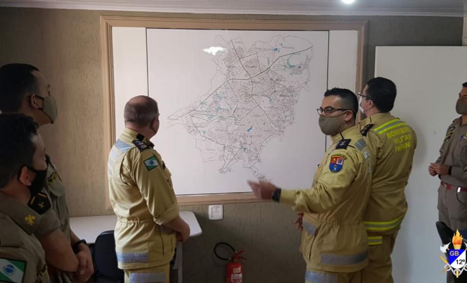 Inspeção do 3º Comando Regional de Bombeiros