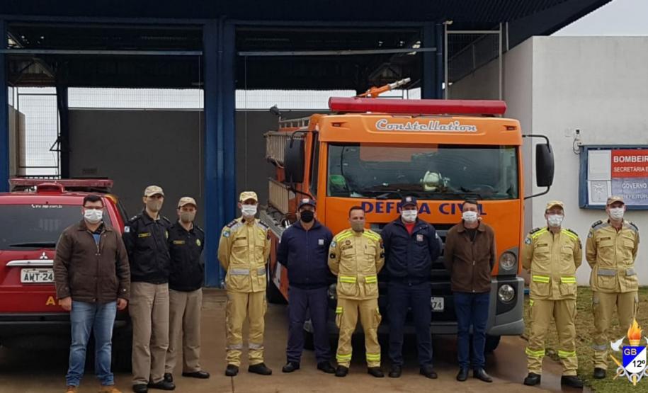 Inspeção do 3º Comando Regional de Bombeiros