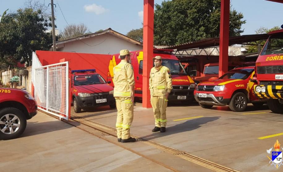 Inspeção do 3º Comando Regional de Bombeiros