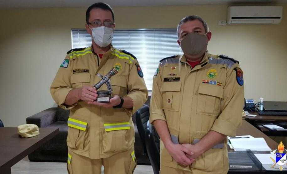 Inspeção do 3º Comando Regional de Bombeiros