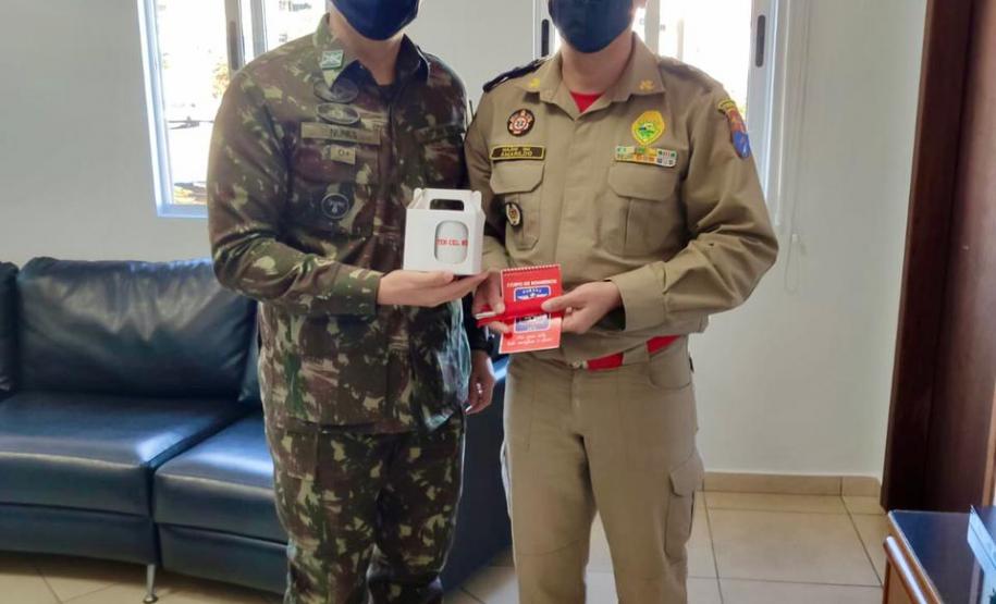 4º GB RECEBE VISITA DO 33º BI Mec