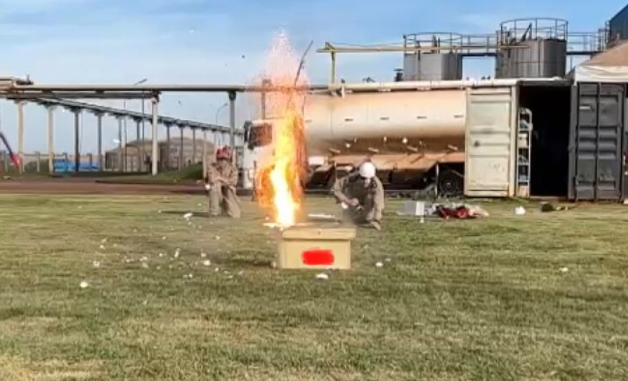 1º Curso de Capacitação de Prevenção e Respostas a Emergências em Silos