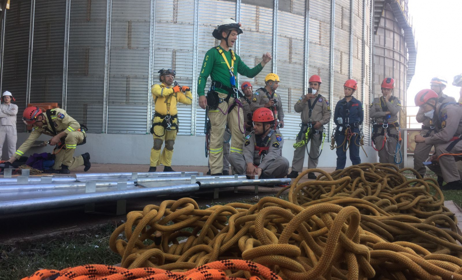 1º Curso de Capacitação de Prevenção e Respostas a Emergências em Silos