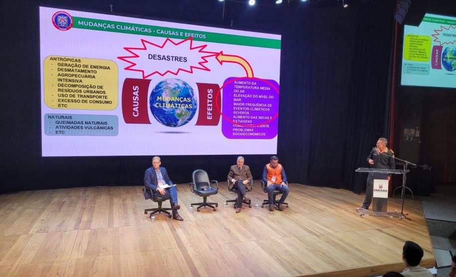 Comando Geral do CBMPR participa do Fórum Paranaense de Mudanças Climáticas Globais