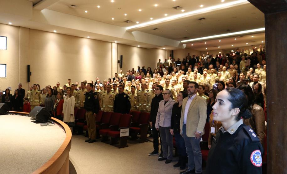 Formatura do Curso de Socorrista 2023 - categoria oficiais e praças