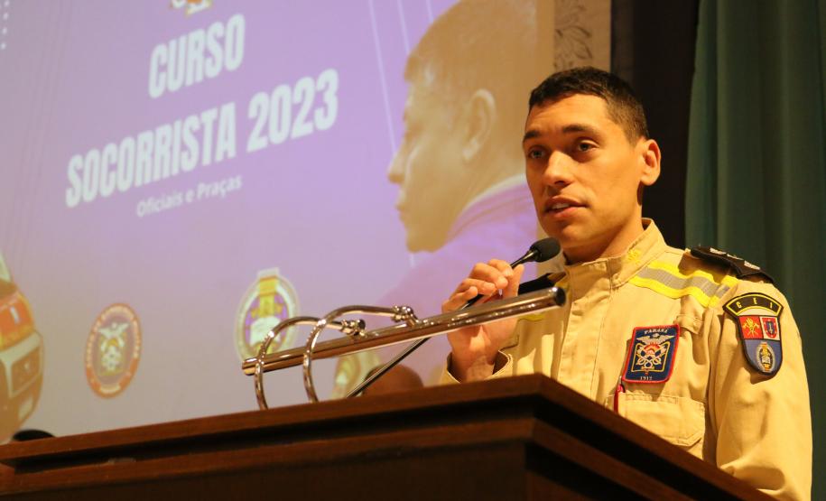 Formatura do Curso de Socorrista 2023 - categoria oficiais e praças