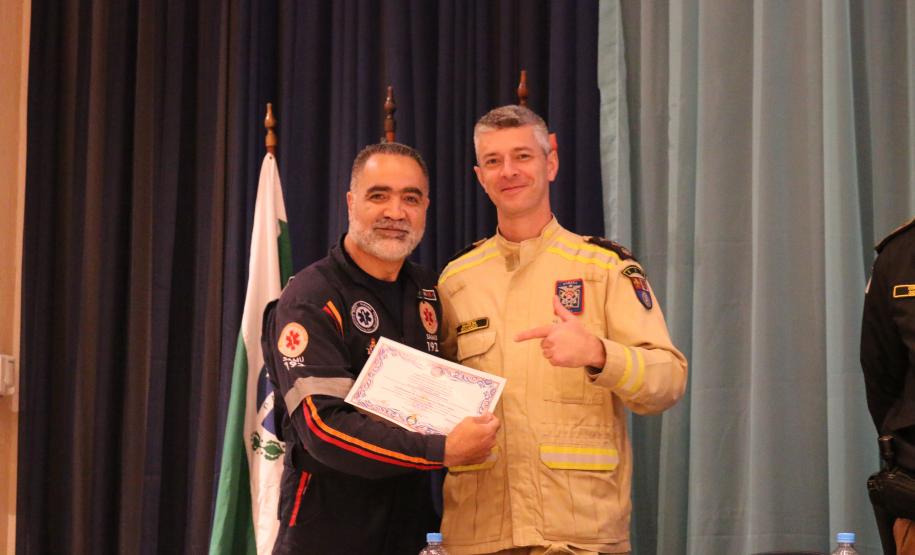 Formatura do Curso de Socorrista 2023 - categoria oficiais e praças