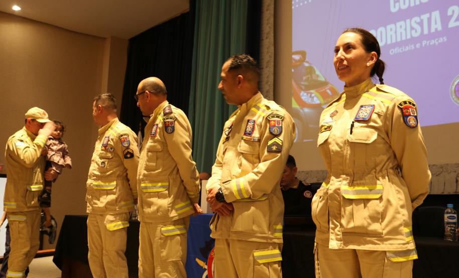 Formatura do Curso de Socorrista 2023 - categoria oficiais e praças