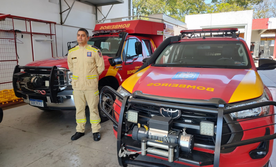 Major Gabriel, comandante do GOST.