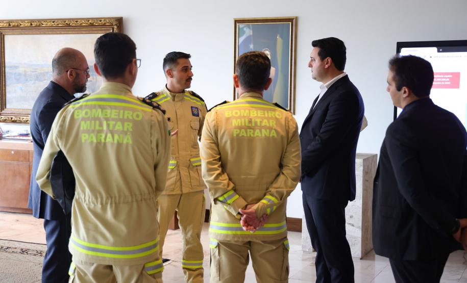 Encontro com o governador Ratinho Junior