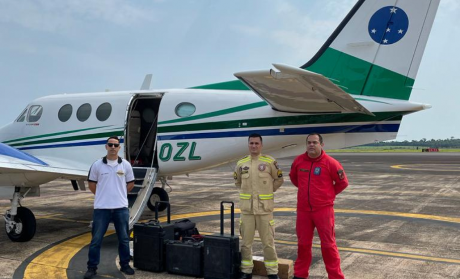 Bombeiros do Paraná participam de busca no Rio Uruguai.