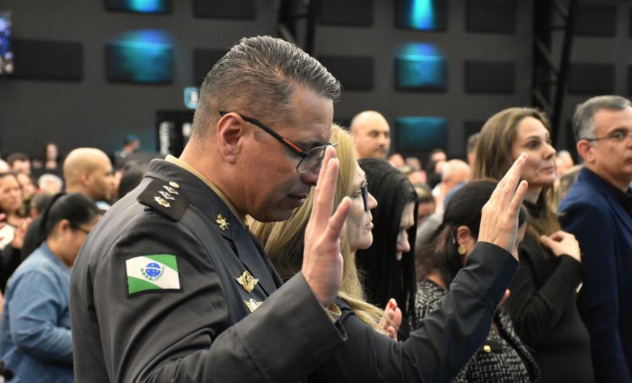 Cerimônias religiosas celebraram os 111 anos do CBMPR em 2023.