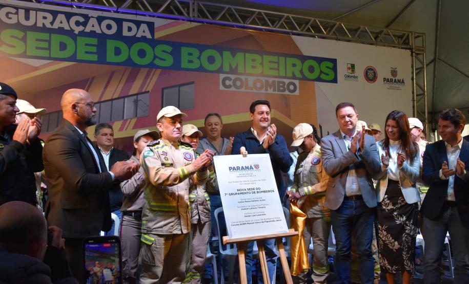 Inauguração da nova sede do 7º GB em Colombo