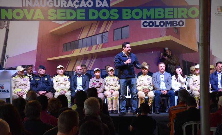 Inauguração da nova sede do 7º GB em Colombo