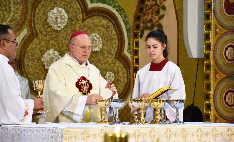 Cerimônias religiosas celebraram os 111 anos do CBMPR em 2023.