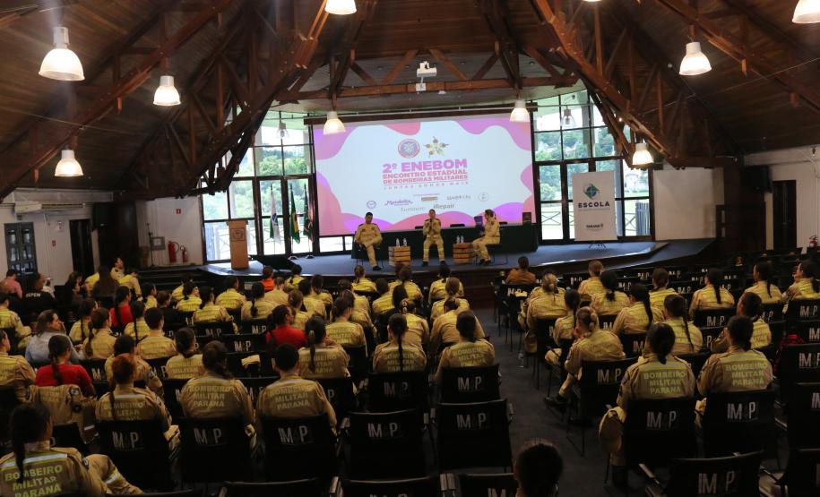 O 2º Enebom foi realizado pelo Corpo de Bombeiros Militar do Paraná nos dias 28 e 29 de novembro de 2023, no Salão de Atos do Parque Barigui.