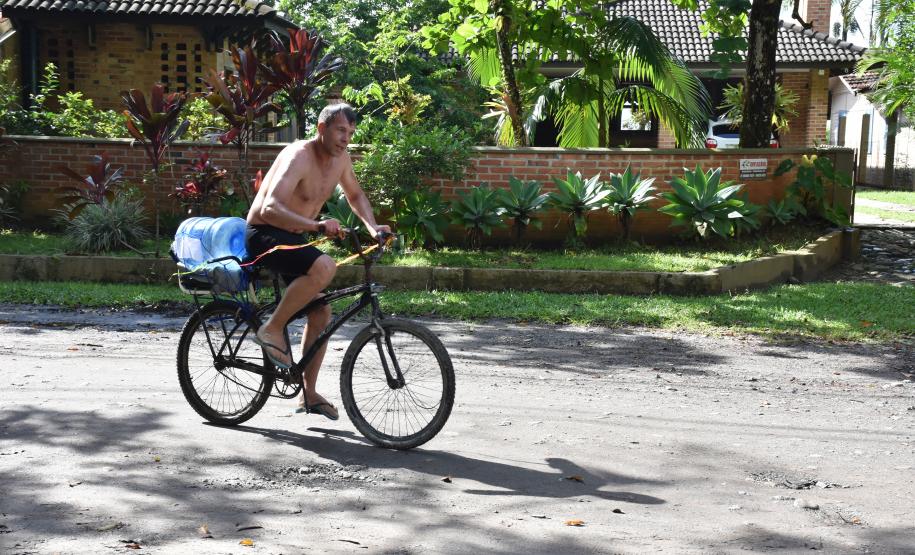 Imagem do 3º Piriathlon de Areia, promovido pelo CEFID-CBMPR em Matinhos. Janeiro de 2024