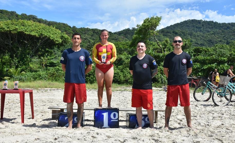 3º Piriathlon de Areia, promovido pelo CEFID-CBMPR, em Matinhos. Janeiro de 2024