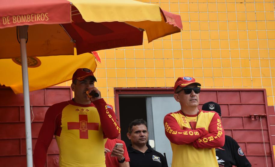 Travessia dos Veteranos do Corpo de Bombeiros Militar do Paraná. Guaratuba. Janeiro de 2024.