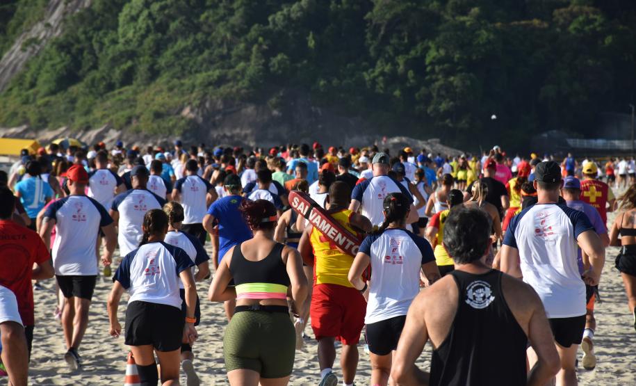 Corrida Guarda-Vidas 2024. Praia Brava de Caiobá.